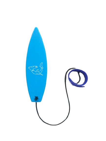 unten Fingersurfboard blau